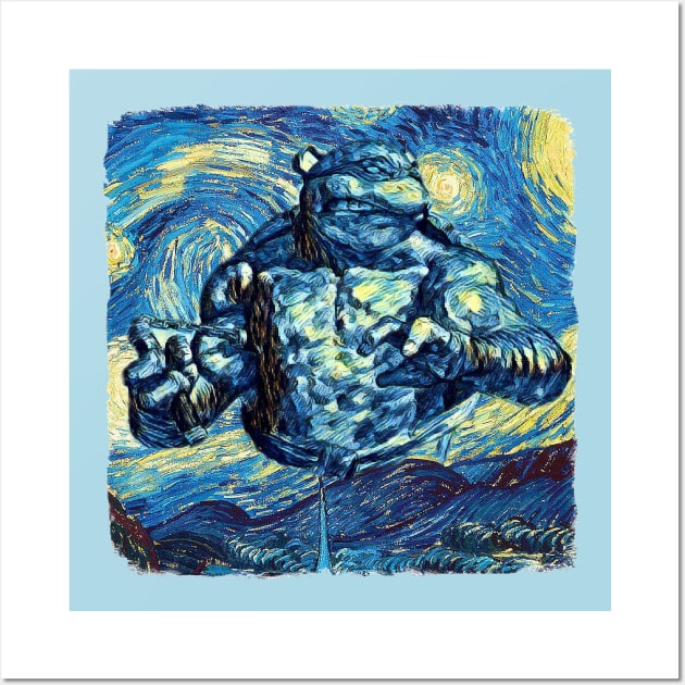 TMNT Ninja Turtles Van Gogh Style -3 Wall Art by todos